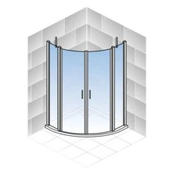 Schulte ExpressPlus Runddusche AlexaStyle2.0 90 X90 X 192 Cm Mit Radius: 550 Mm -Schulte 4060991064067 2053 7 5