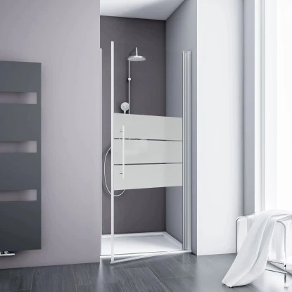 Schulte ExpressPlus Drehtür Nische AlexaStyle2.0 Depoli Light 80 X 192 Cm 1 Schulte ExpressPlus Drehtür Nische AlexaStyle2.0 Depoli Light 80 X 192 Cm