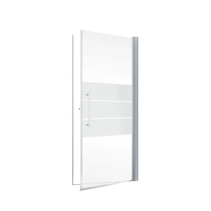 Schulte ExpressPlus Drehtür Nische AlexaStyle2.0 Depoli Light 80 X 192 Cm 2 Schulte ExpressPlus Drehtür Nische AlexaStyle2.0 Depoli Light 80 X 192 Cm – Bild 2