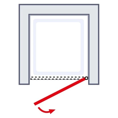 Schulte ExpressPlus Drehtür Nische AlexaStyle2.0 Depoli Light 80 X 192 Cm 5 Schulte ExpressPlus Drehtür Nische AlexaStyle2.0 Depoli Light 80 X 192 Cm – Bild 5
