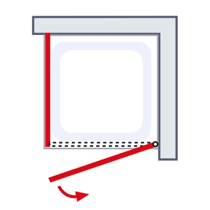 Schulte Alexa Style 2.0 Drehtür Inklusive Seitenwand 80 X 90 X 192 Cm 5 Schulte Alexa Style 2.0 Drehtür Inklusive Seitenwand 80 X 90 X 192 Cm – Bild 5