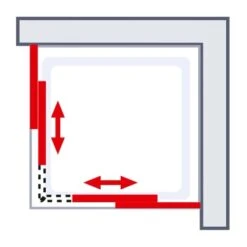 Schulte Eckeinstieg Mit Schiebetüren Sunny 180 Cm X 75-90 Cm Silber Klarglas 13 Schulte Eckeinstieg Mit Schiebetüren Sunny 180 Cm X 75-90 Cm Silber Klarglas -Schulte 4060991070228 2053 AI 02