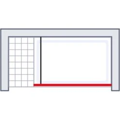 Schulte Walk In Frontteil Alexa Style 2.0 Mattweiß Klar Hell 200 Cm X 90 Cm -Schulte 4060991070846 2053 5