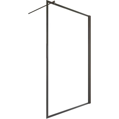 Schulte Walk In Frontteil Alexa Style 2.0 Dekor Frame Mattschwarz 200 X 100 Cm 2 Schulte Walk In Frontteil Alexa Style 2.0 Dekor Frame Mattschwarz 200 X 100 Cm – Bild 2