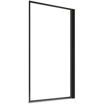 Schulte Badewannenfaltwand Komfort 1-tlg. Dekor Frame Mattschwarz 140 Cm X 80 Cm 2 Schulte Badewannenfaltwand Komfort 1-tlg. Dekor Frame Mattschwarz 140 Cm X 80 Cm – Bild 2