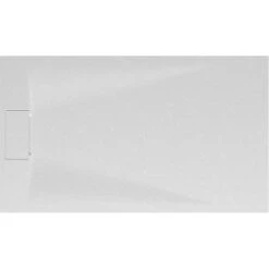 Schulte ExpressPlus Duschwanne DWM-Tecmit Steinstruktur 90 X 160 Cm Mattweiß