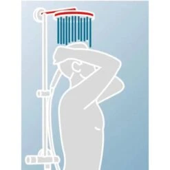 Schulte DuschMaster Rain Mit Einhebelmischer Rund BlackStyle 17 Schulte DuschMaster Rain Mit Einhebelmischer Rund BlackStyle -Schulte 577661 2053 8