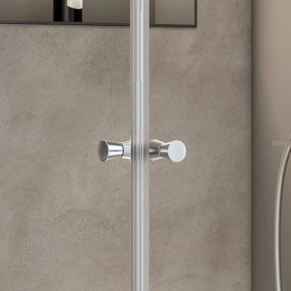 Schulte Eckeinstieg Mit Schiebetüren Sunny 180 Cm X 75-90 Cm Silber Klarglas 4 Schulte Eckeinstieg Mit Schiebetüren Sunny 180 Cm X 75-90 Cm Silber Klarglas – Bild 4