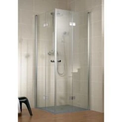 Schulte ExpressPlus Eckeinstieg Mit Drehfalttür Garant Fliesen 200x80cm