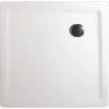 Schulte Duschwanne Eckig Extra-flach Mineralguss 90 X 90 Cm