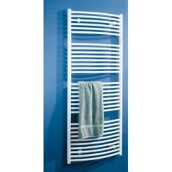 Schulte Design-Heizkörper Europa Mit Anschluss Von Unten 331 W Alpinweiß -Schulte 8174682 picture 1