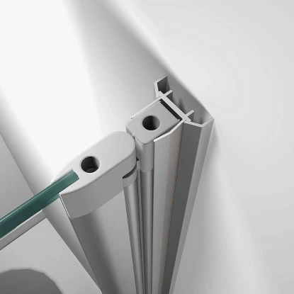 Schulte Badewannenfaltwand Komfort 1-tlg. 69,5 X 130 Cm Ohne Bohren Alu-Natur 4 Schulte Badewannenfaltwand Komfort 1-tlg. 69,5 X 130 Cm Ohne Bohren Alu-Natur – Bild 4