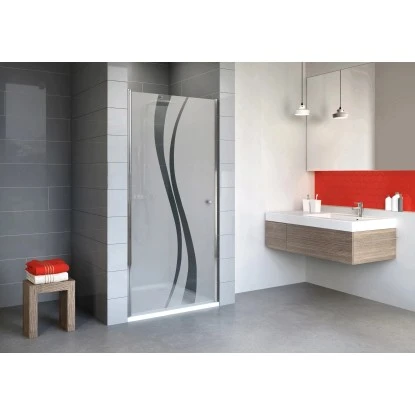 Schulte Drehtür In Nische Alexa Style 2.0 Dekor Liane 80 Cm X 192 Cm 2 Schulte Drehtür In Nische Alexa Style 2.0 Dekor Liane 80 Cm X 192 Cm – Bild 2